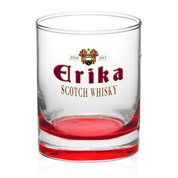 Clear 14 oz cylindrical whiskey glass with heavy base.... from ASI 39552 BEL Promo