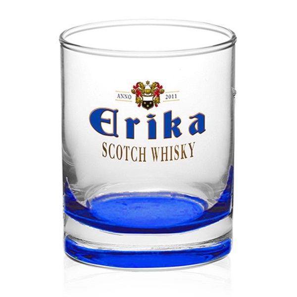 Clear 14 oz cylindrical whiskey glass with heavy base.... from ASI 39552 BEL Promo