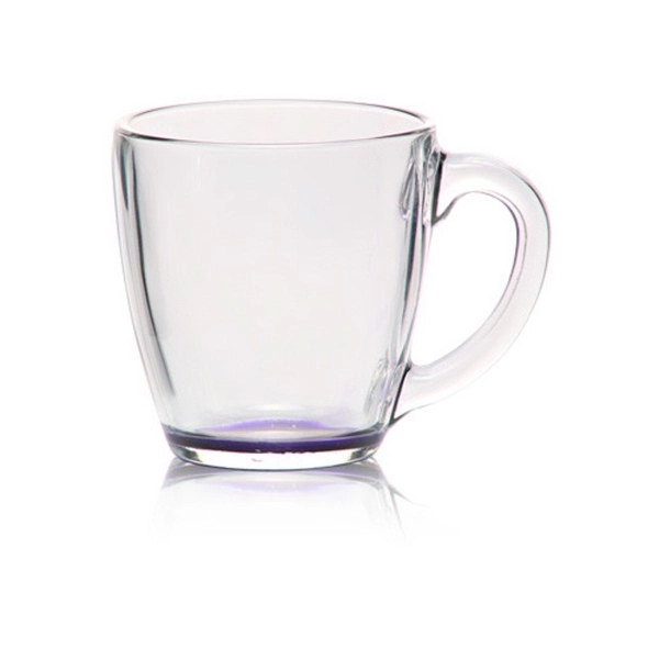 15.5 oz. glass tapered mug has a thick handle and base.... from ASI 39552 BEL Promo