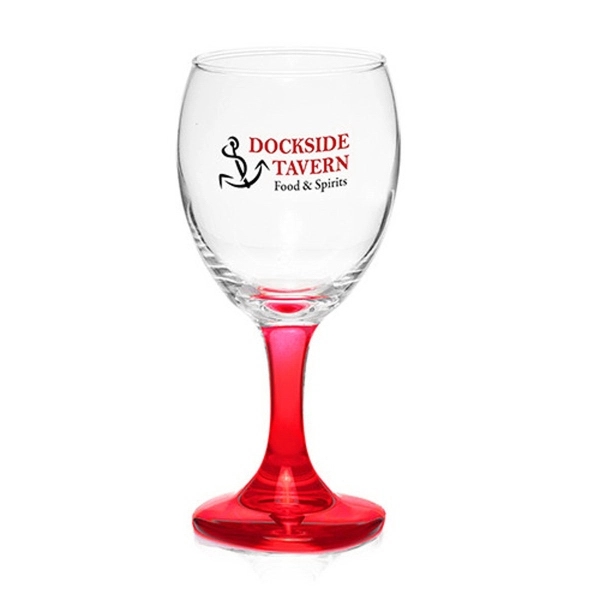 Clear 8.5 oz  wine glass.... from ASI 39552 BEL Promo
