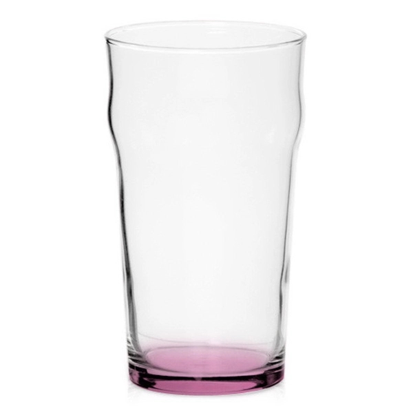 Clear 19 oz tapered pub glass with slick curve glass design.... from ASI 39552 BEL Promo
