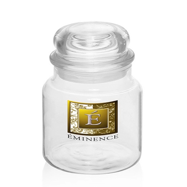 Clear glass 16 oz. apothecary candy jar with rounded top and... from ASI 39552 BEL Promo