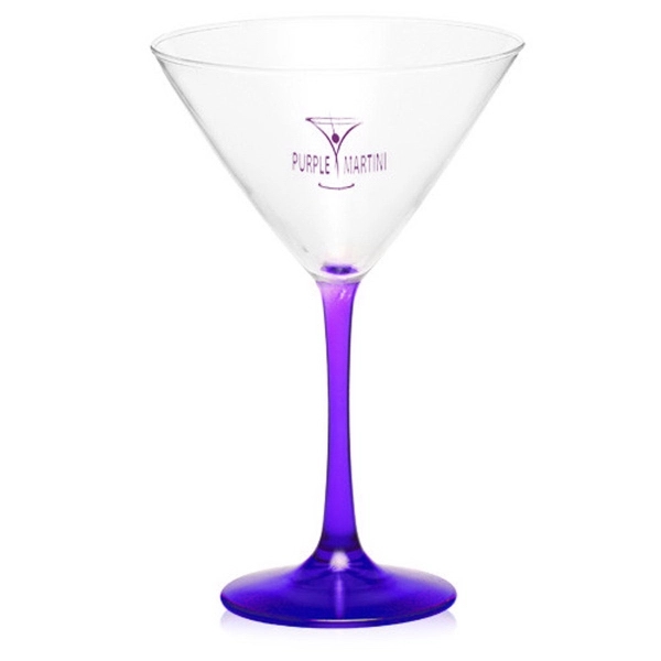 Clear martini glass with sheer rim, 10 oz.... from ASI 39552 BEL Promo
