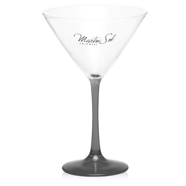 Clear martini glass with sheer rim, 10 oz.... from ASI 39552 BEL Promo