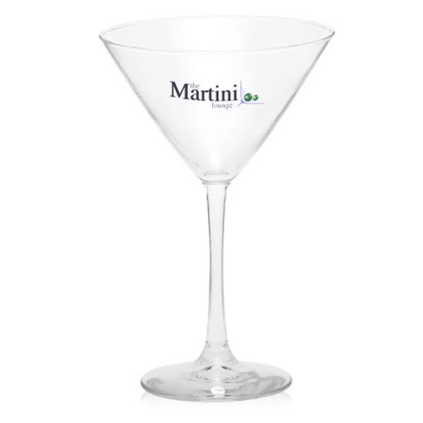 Clear martini glass with sheer rim, 10 oz.... from ASI 39552 BEL Promo