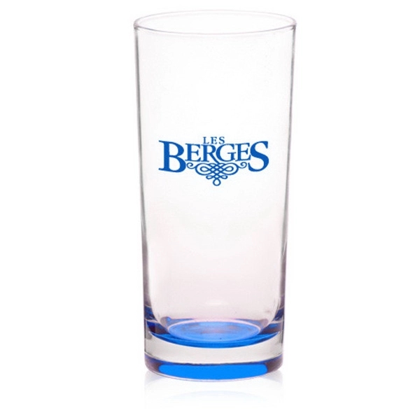 Clear 15 oz. tall beverage glass with smooth rim and thick... from ASI 39552 BEL Promo