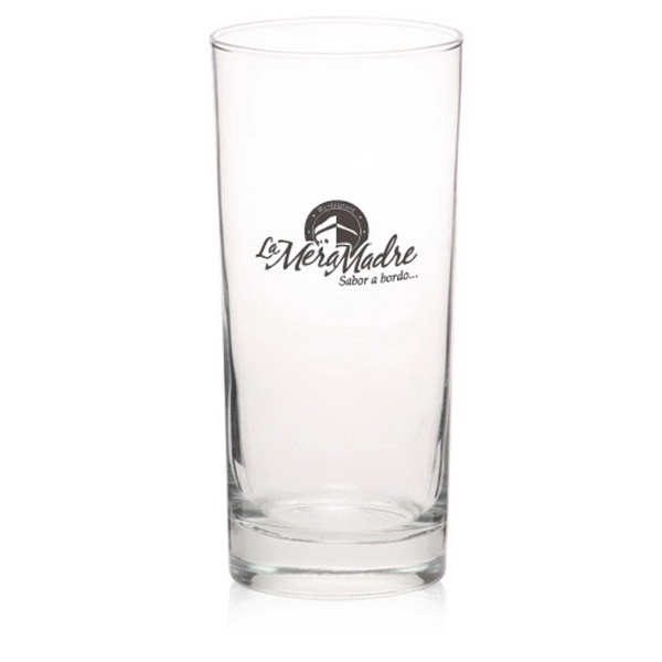 Clear 15 oz. tall beverage glass with smooth rim and thick... from ASI 39552 BEL Promo