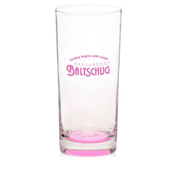 Clear 15 oz. tall beverage glass with smooth rim and thick... from ASI 39552 BEL Promo