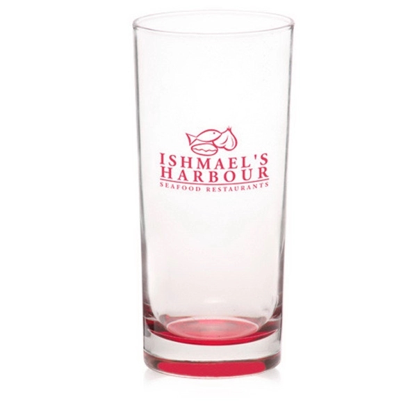 Clear 15 oz. tall beverage glass with smooth rim and thick... from ASI 39552 BEL Promo