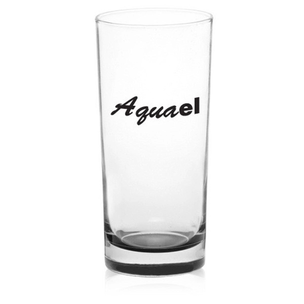 Clear 15 oz. tall beverage glass with smooth rim and thick... from ASI 39552 BEL Promo