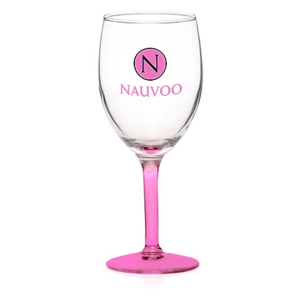 Clear wine glass with short stem design, 8 oz.... from ASI 39552 BEL Promo