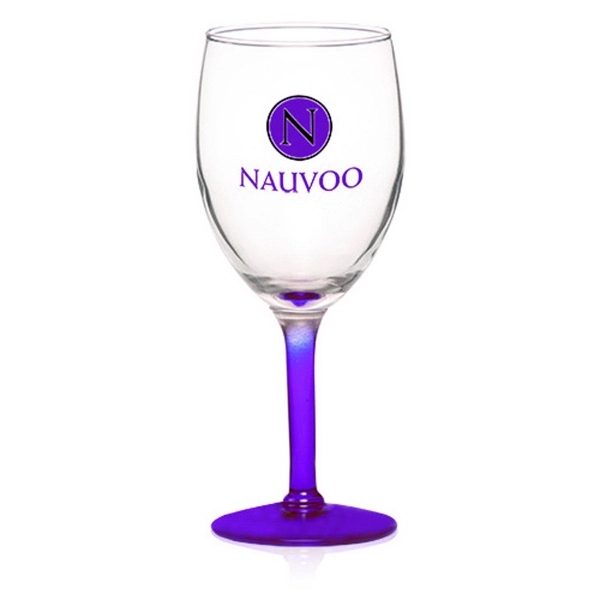 Clear wine glass with short stem design, 8 oz.... from ASI 39552 BEL Promo