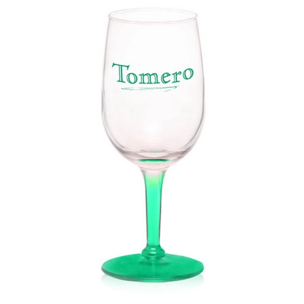 Clear tall wine glass with stem glass design, 6.5 oz.... from ASI 39552 BEL Promo