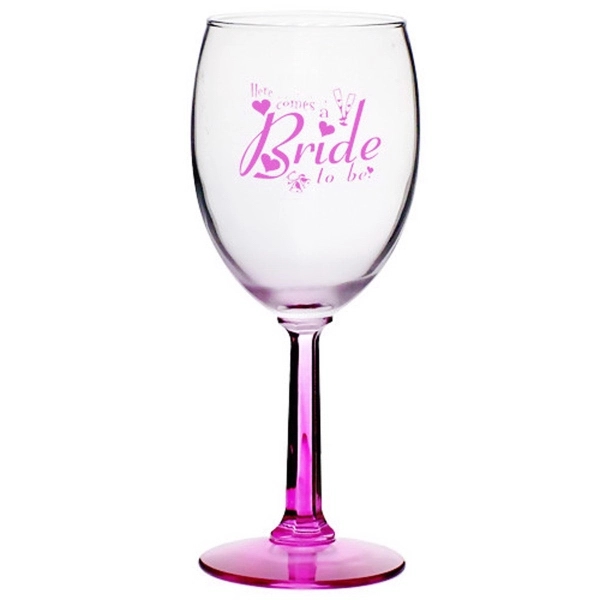 Clear 10 oz. wine glass with hexagonally shaved stem and smooth... from ASI 39552 BEL Promo