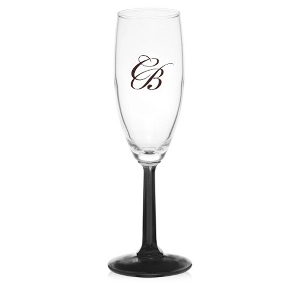 Clear champagne flute glass, 6 oz.... from ASI 39552 BEL Promo