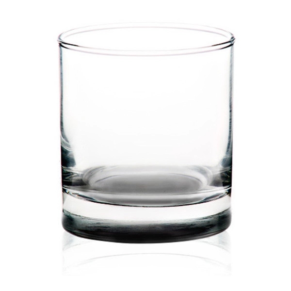 Clear 8 oz. whiskey glass with heavy base and smooth rim.... from ASI 39552 BEL Promo