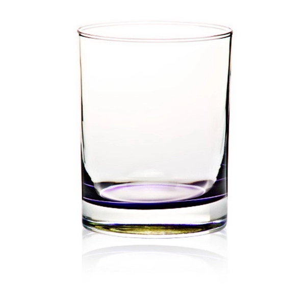 Clear 13.5 oz cylindrical whiskey glass with heavy base and smooth... from ASI 39552 BEL Promo