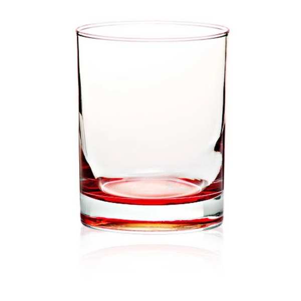 Clear 13.5 oz cylindrical whiskey glass with heavy base and smooth... from ASI 39552 BEL Promo