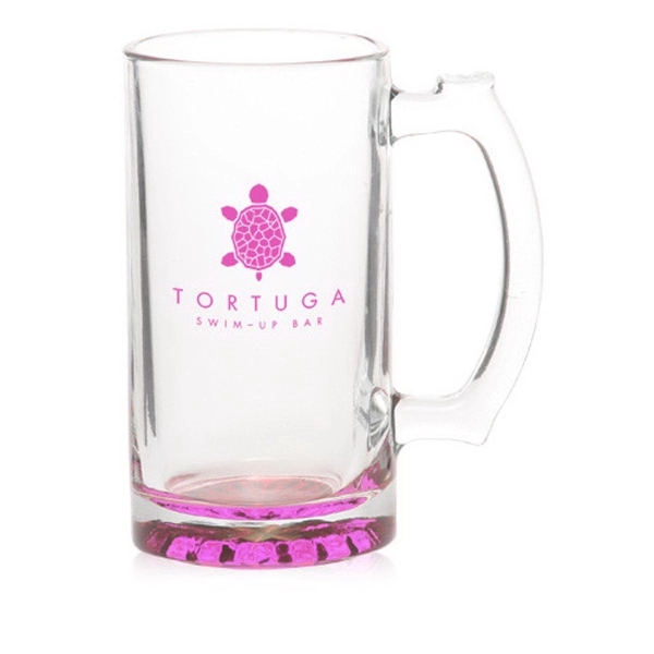 Imported star-bottom sports beer mug with handy thumb grip, 16 oz.... from ASI 39552 BEL Promo