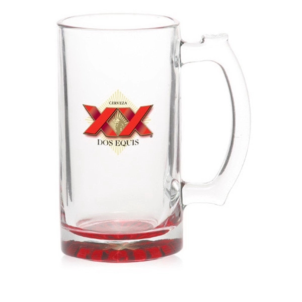 Imported star-bottom sports beer mug with handy thumb grip, 16 oz.... from ASI 39552 BEL Promo