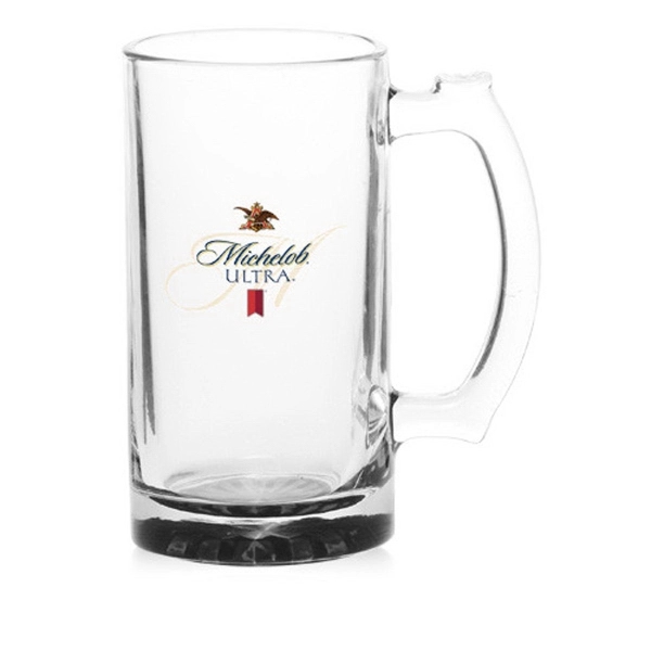 Imported star-bottom sports beer mug with handy thumb grip, 16 oz.... from ASI 39552 BEL Promo