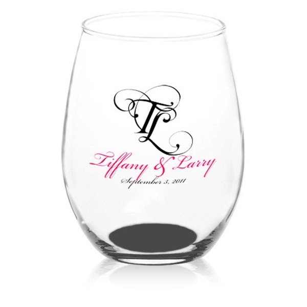 Clear stemless clear 15 oz. wine glass.... from ASI 39552 BEL Promo