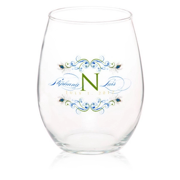Clear stemless clear 15 oz. wine glass.... from ASI 39552 BEL Promo