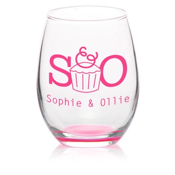 Clear stemless clear 9 oz. wine glass.... from ASI 39552 BEL Promo