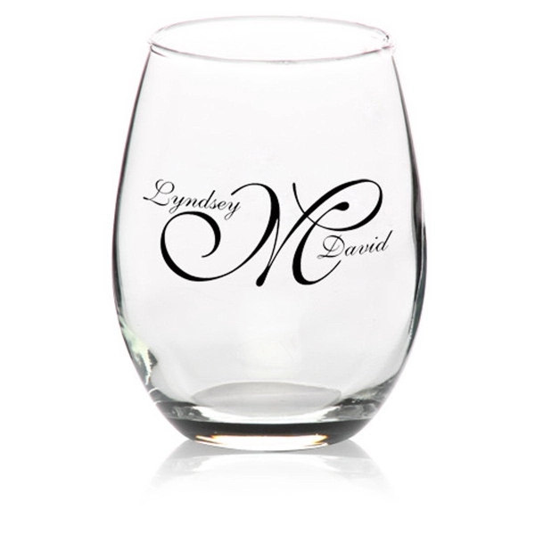 Clear stemless clear 9 oz. wine glass.... from ASI 39552 BEL Promo