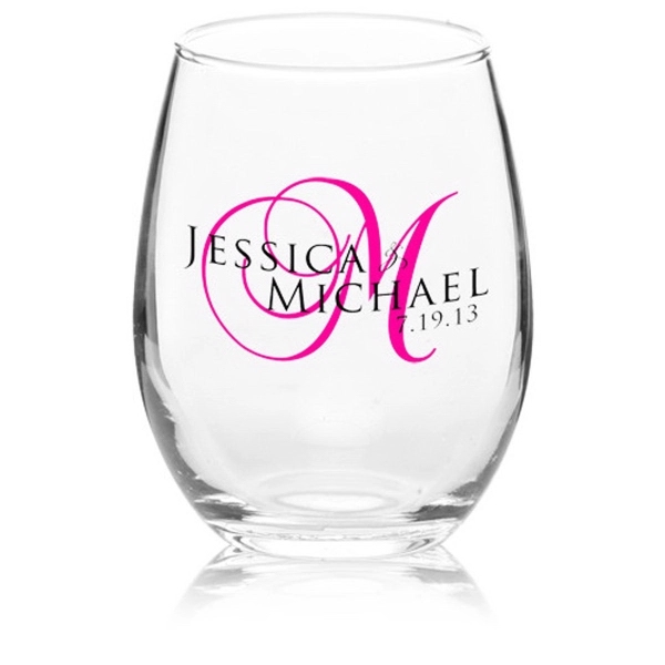 Clear stemless clear 9 oz. wine glass.... from ASI 39552 BEL Promo