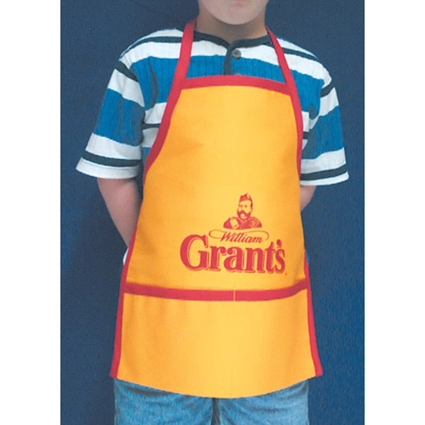 14" x 14" long child-sized apron; includes continuous tie strings, 2... from ASI 31260 AdCapitol