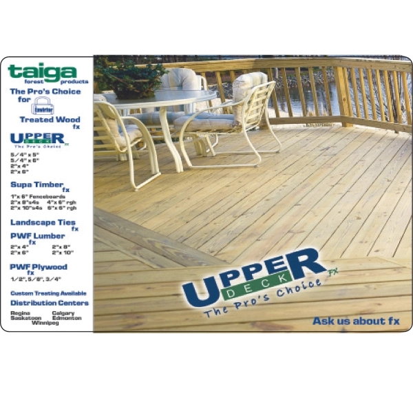 Stick-it anywhere counter mat with a gloss finish and special low... from ASI 79392 Premiums Plus Inc