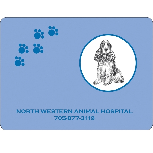 Stick-it anywhere matte mouse pad with special low tack adhesive.... from ASI 79392 Premiums Plus Inc