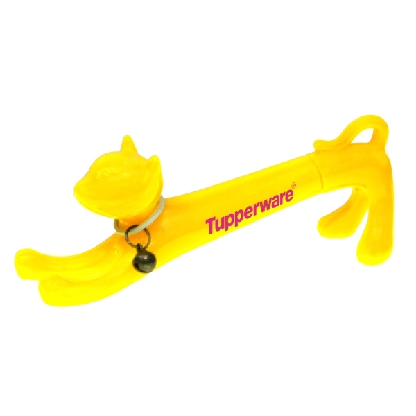 Stretching Cat Plastic Cap Off Ballpoint Pen... from ASI 31517 Admart Products / Admart Line