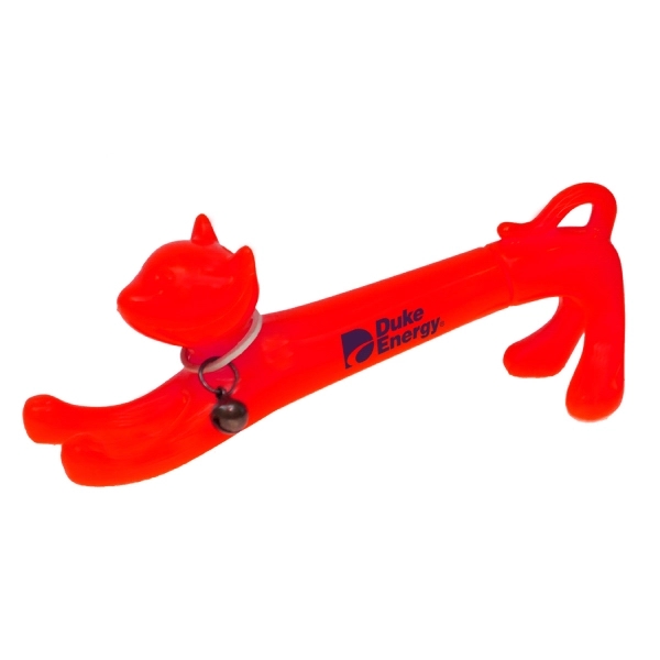 Stretching Cat Plastic Cap Off Ballpoint Pen... from ASI 31517 Admart Products / Admart Line