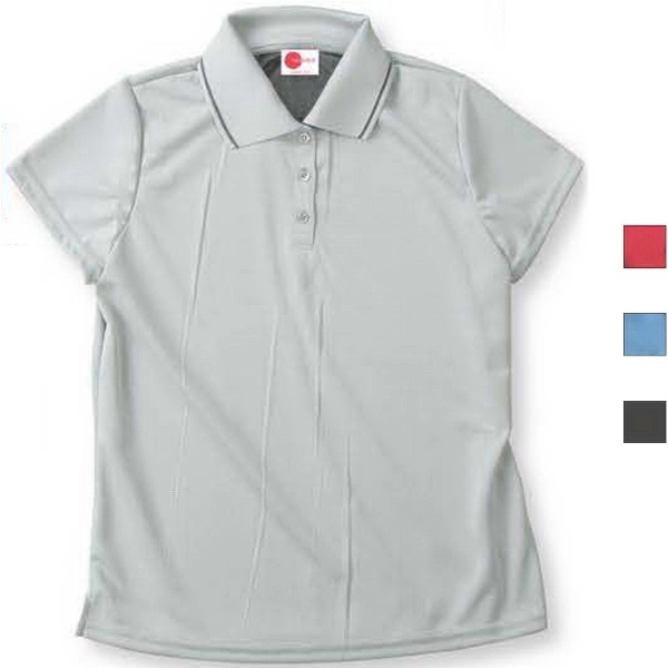 Ladies' eco-friendly bamboo charcoal poly mesh polo shirt.... from ASI 62820 International Merch Concepts