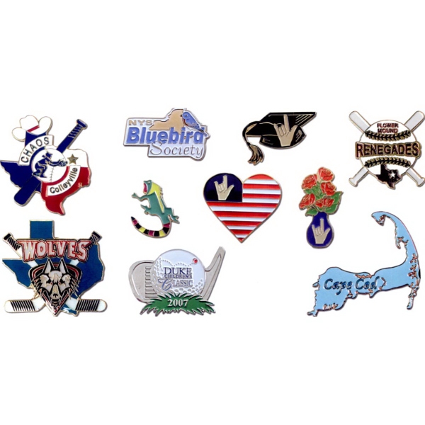 Soft Enamel Lapel Pins, Emblems, & Zipper Pulls.... from ASI 67961 Lorente LLC / Lorente