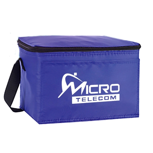 600 Denier Polyester insulated cooler. Holds up to 6 cans, has... from ASI 40544 Binaco / Binaline