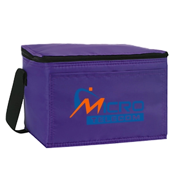 600 Denier Polyester insulated cooler. Holds up to 6 cans, has... from ASI 40544 Binaco / Binaline