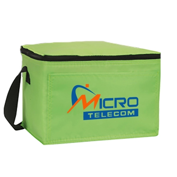 600 Denier Polyester insulated cooler. Holds up to 6 cans, has... from ASI 40544 Binaco / Binaline
