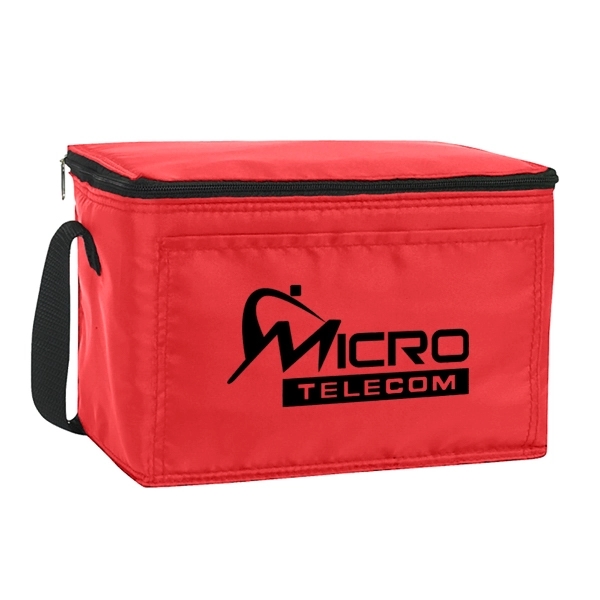 600 Denier Polyester insulated cooler. Holds up to 6 cans, has... from ASI 40544 Binaco / Binaline