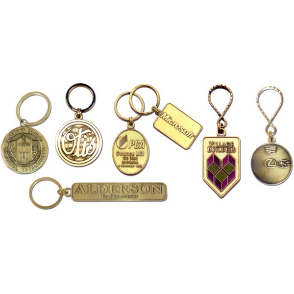 Die struck key tag with 1.4 mm thickness.... from ASI 67961 Lorente LLC / Lorente