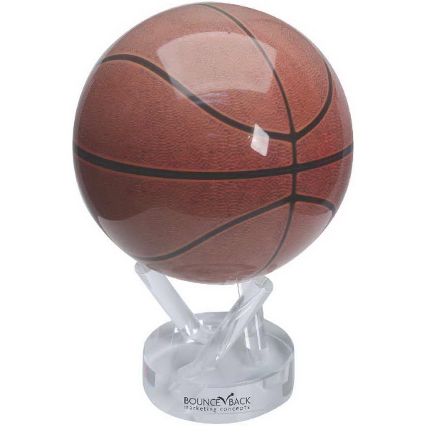 Sports ball that gently rotates on acrylic base... from ASI 62820 International Merch Concepts