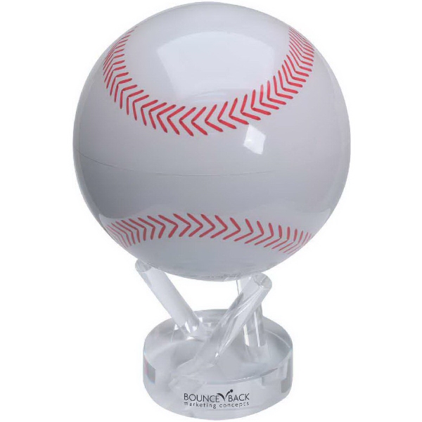 Sports ball that gently rotates on acrylic base... from ASI 62820 International Merch Concepts