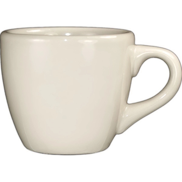 Restaurant Grade China - American White Stoneware Collection Cup, A.D., 3.5... from ASI 68878 Mar's Line / Mar's Promotions / MAR's Line Mars China Collection