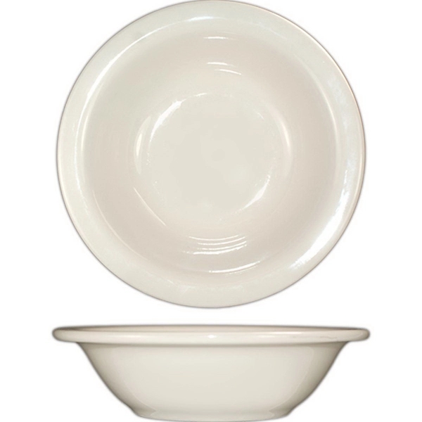 Restaurant Grade China - American White Stoneware Collection, Bowl, grapefruit, 6... from ASI 68878 Mar's Line / Mar's Promotions / MAR's Line Mars China Collection