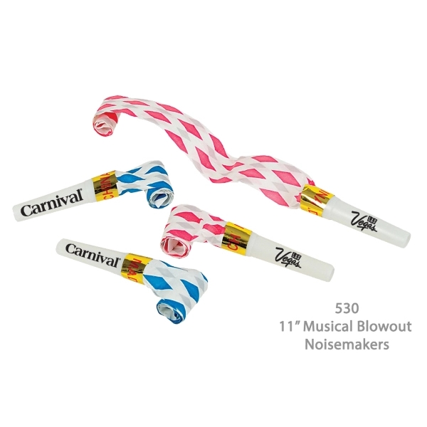 Musical Blowout Party and Sports Noisemaker 11" - Noise Maker Group... from ASI 45100 Chulani Promotional Products, Inc / Competitive Edge Innovations/Chulani