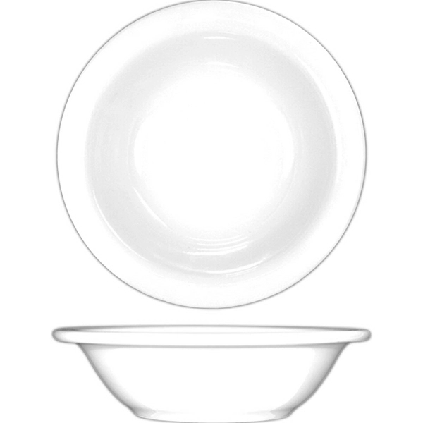 Restaurant Grade China - Classic White Porcelain Collection, Bowl, grapefruit, 6... from ASI 68878 Mar's Line / Mar's Promotions / MAR's Line Mars China Collection