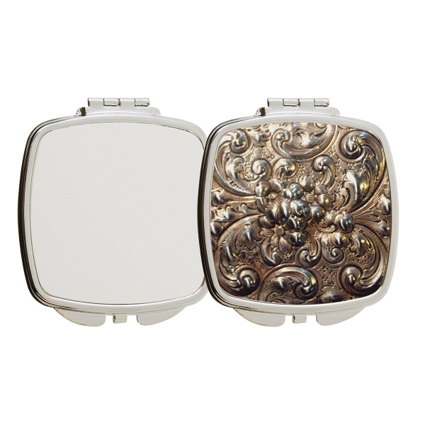 Gussy up your appearance with our personalized square compact mirror.... from ASI 77988 Photo USA Corp / Photo USA