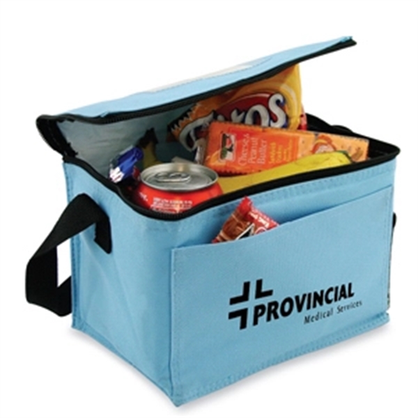 Six can cooler bag made of 600 denier polyester.... from ASI 40544 Binaco / Binaline
